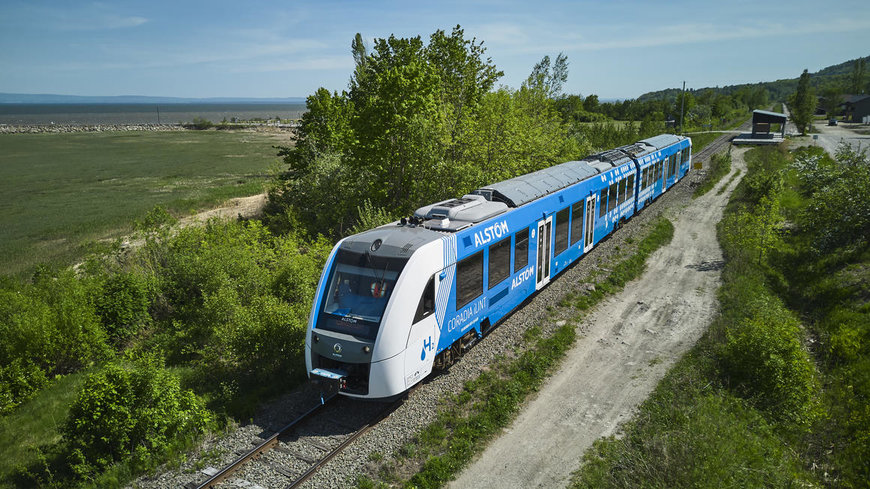 First in the Americas: Alstom’s hydrogen train enters revenue service in Charlevoix in Quebec